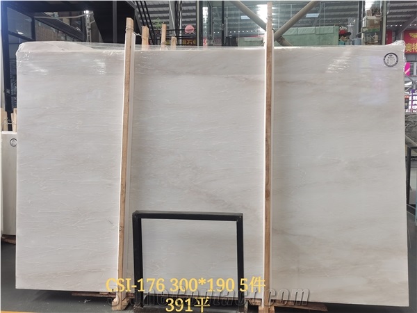 Mystery White Marble Stone Slabs Backlit