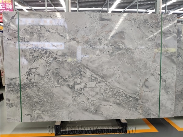 Super White Brazil Quartzite Solid Slab