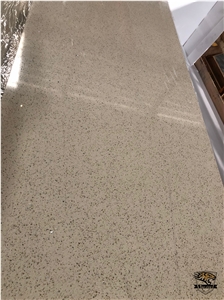 Beige Quartz Stone Kitchen Tops