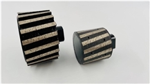 Hot Sintered Diamond Grinding Drum For Granite