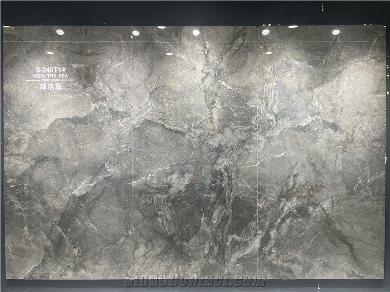 View The Sea Artificial Stone Sintered Stone Slab And Tile