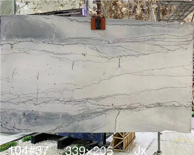 Infinity White Quartzite Slabs