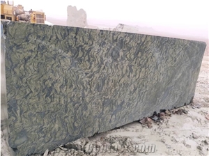 Green Granite Picasso ( Birjand ) Blocks