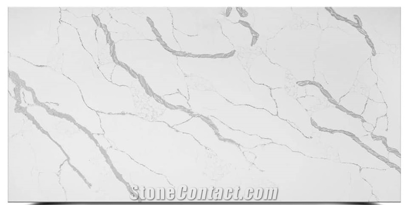 New Beautiful Quartz Stone Slab Like Italy Vein