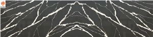 New Matching Calacatta Quartz Stone Slab For Sales