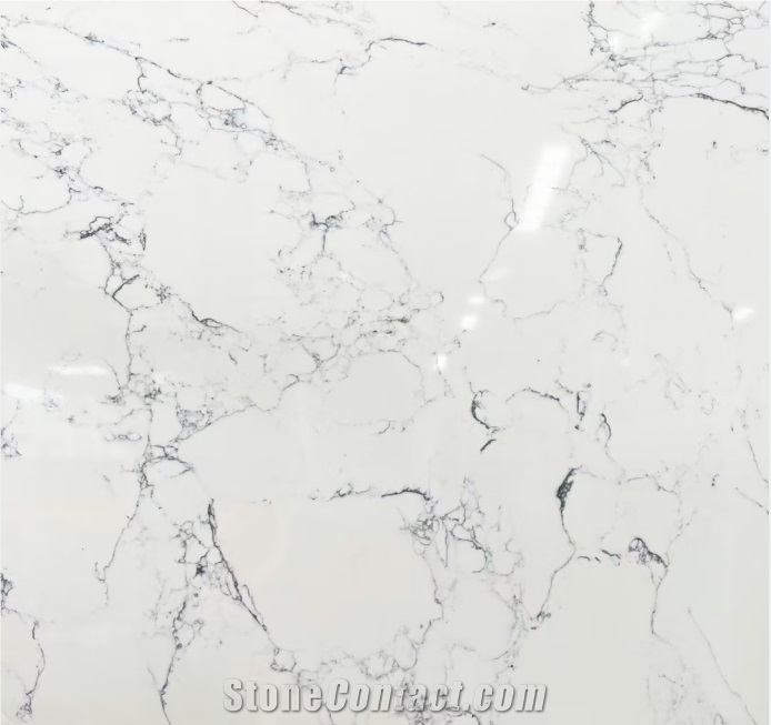 Artificial Carrara White Big Slab Wall Tile