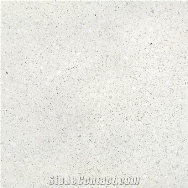 Customize White Terrazzo Wall Slabs Bathroom Tiles