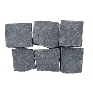 Gabbro Diabase Cobble Stone, Cube Stone