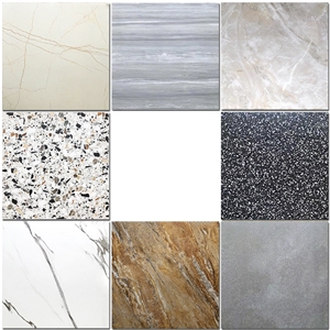 Antique Floor Tile Restaurant Hall Matte Terrazzo Look Porcelain Floor Tile
