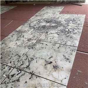 Alpinus Black Crystal Quartzite Backlight Tiles For Hotel