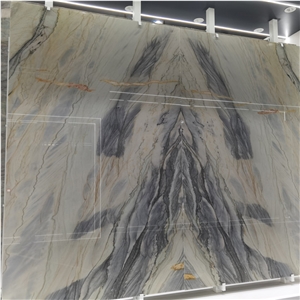 Book Match Norway Forest Green Quartzite Exotic Stone
