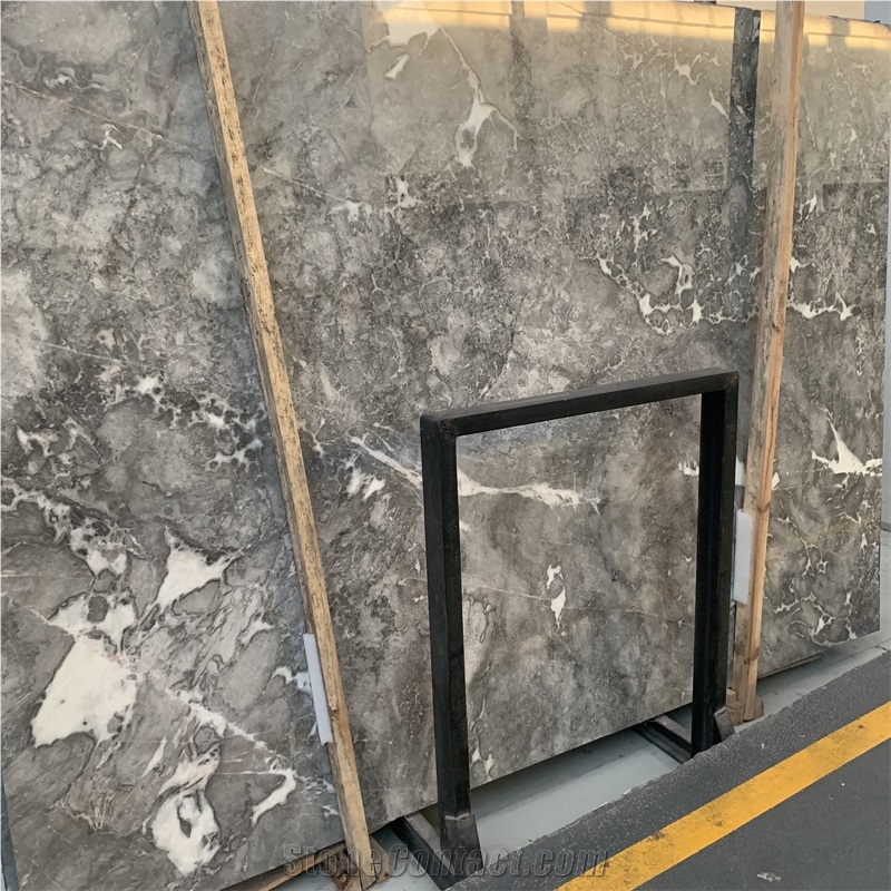 Factory Direct Cheap Price Romantic Grey Marble Slab & Tiles
