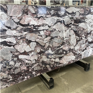 Italian Seasons Pink Marble Slab Tiles Home Decoration