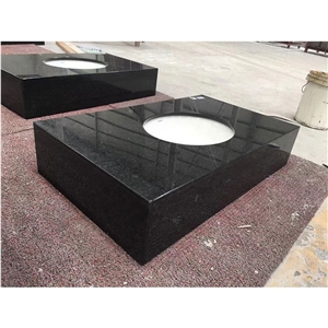 Labrador Black Granite Bathroom Vanity Top