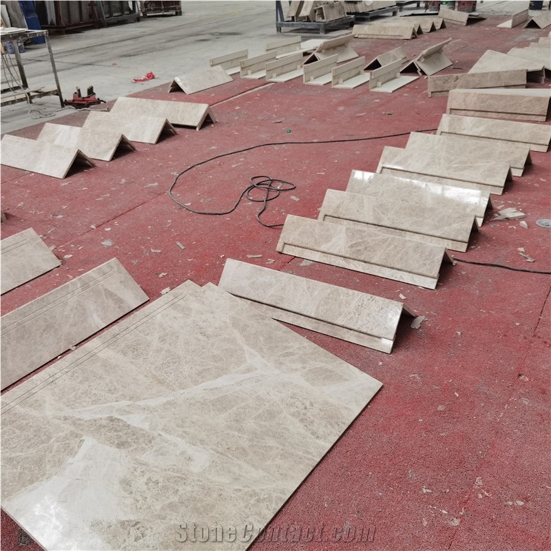 Modern Grey Marble Stair Step Tiles Cheap Marble Step