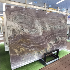 Natural Purple East Quartzite Exotic Stone Slab