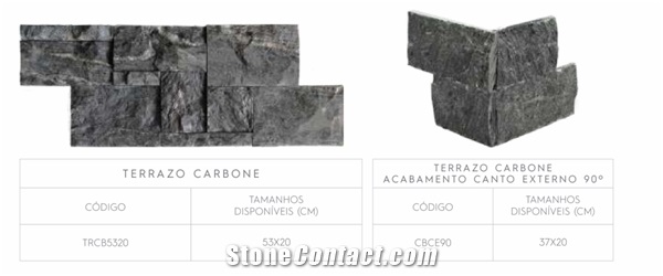 Carbone Schist Wall Cladding Panel