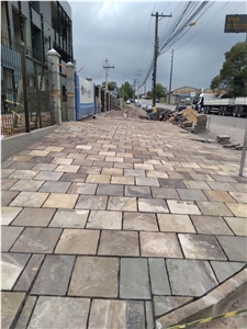 Vulcano Basalt Paving Hand Cut