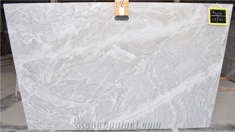STREAM WHITE Granite Slabs