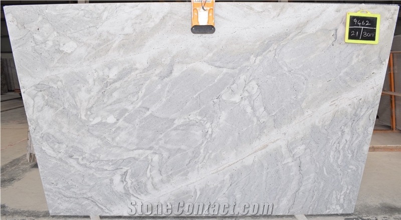 STREAM WHITE Granite Slabs