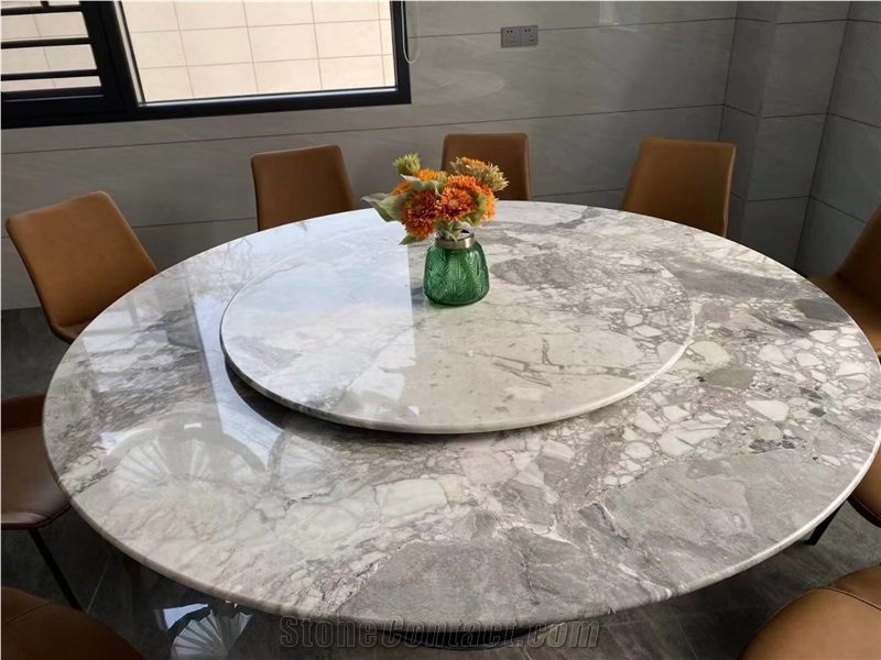 Custom Design Marble Dining Table Stone Pandora Furniture