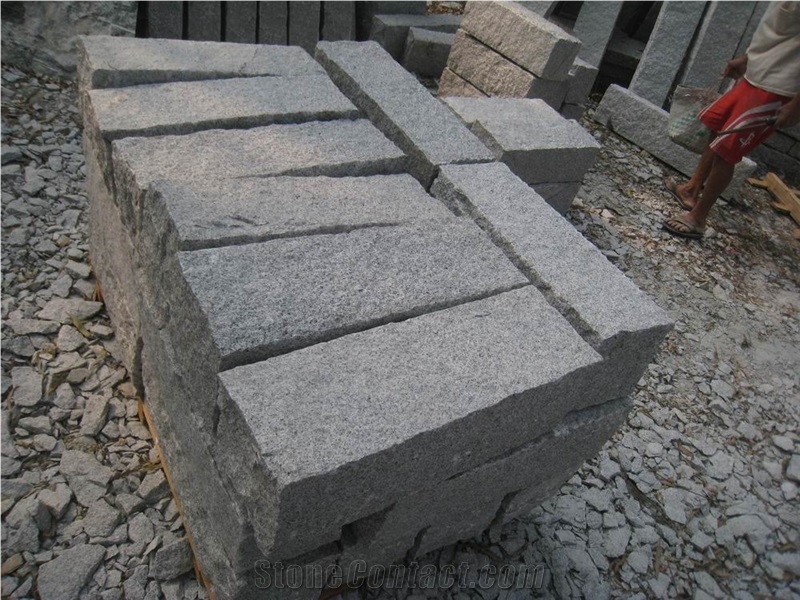 Polished Roadside Kerb Stone Granite Landscaping Edging Kerb