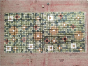 Stone Floor Mosaic Replica Marble Pietra Dura Mosaic Pattern