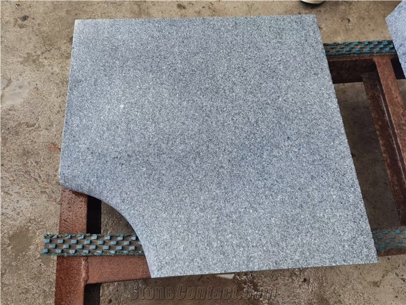 Stone Pool Edging Coping Tread Granite G302 Pool Deck Paver