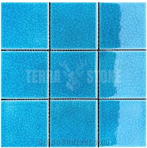 Fashion 300*300Mm Swimming Pool Mosaic Tile For Pool