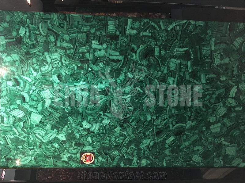 Green Semiprecious Stone Slabs Panels Stone Wall Tiles