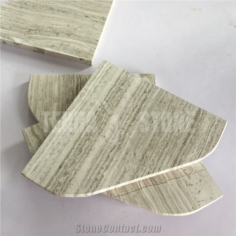 Bianco Carrara White Marble Corner Shelf