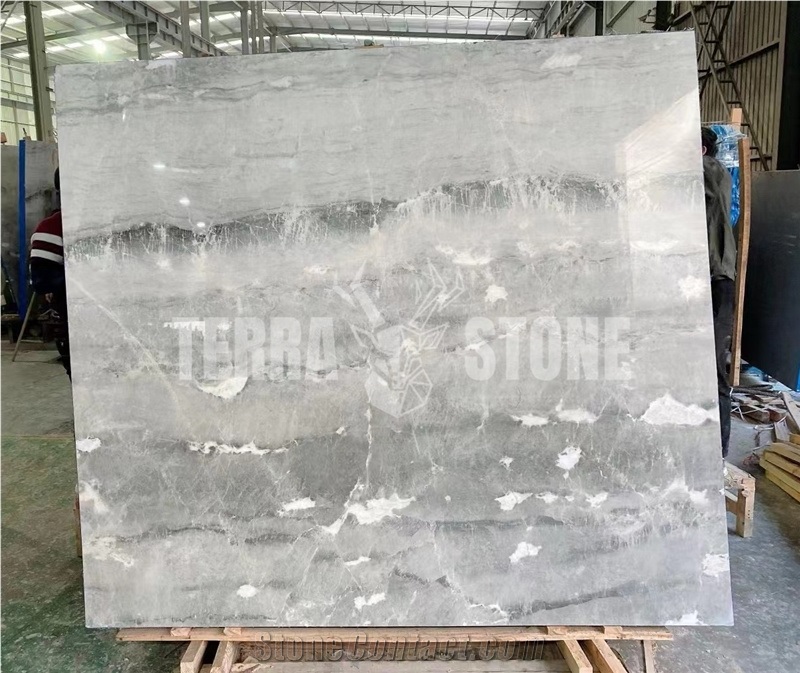 China Yabo White Marble For Wall Covering Polished For Floor
