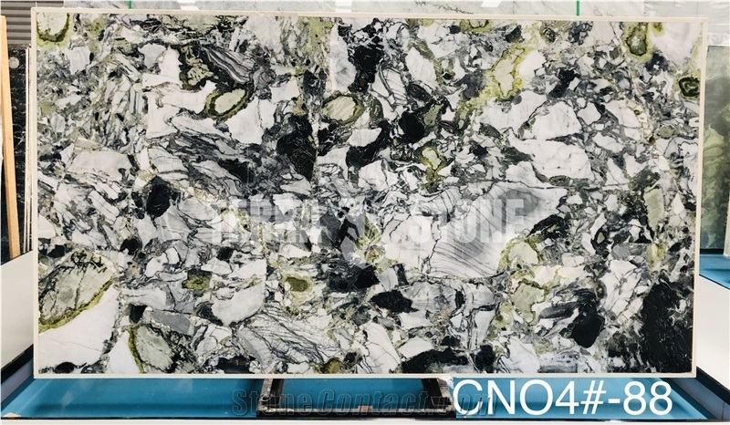 Hot Sale Natural Polished China Ice Connect Marble