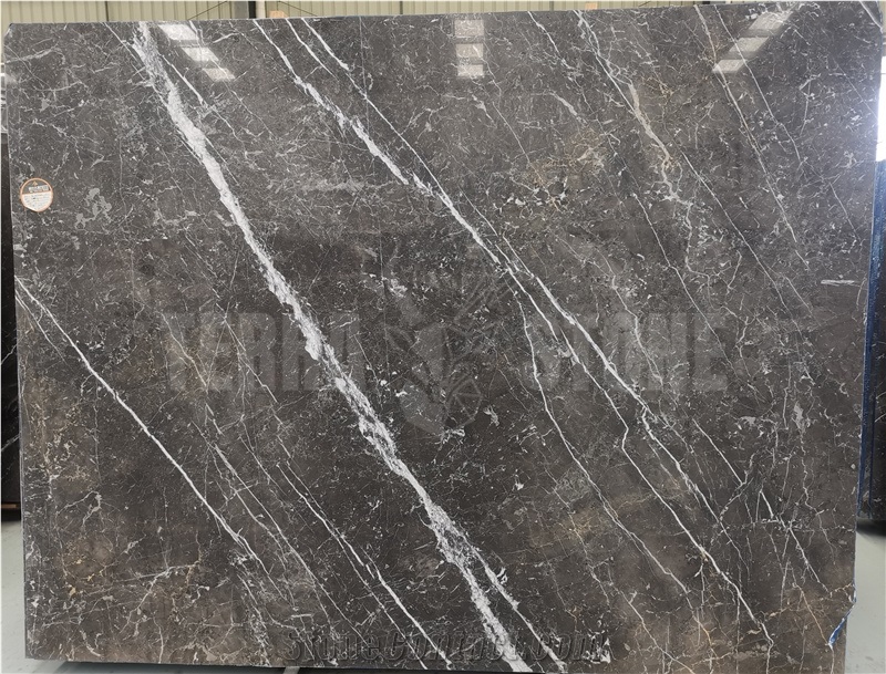 Italian Grey Mesh Marble For Wall Covering Polished