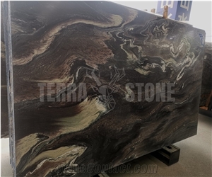 Italy Majestic Ocean Marble Wholesale Purple Landscape Marble Stone Slabs