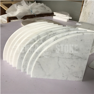 Modern Floating Wall Marble Shelf Bracket Triangle Design
