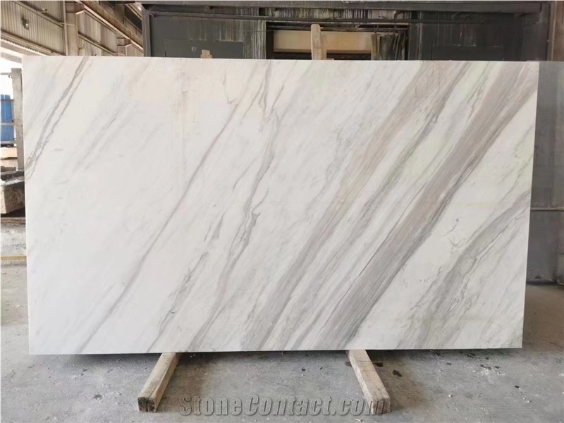 New Quarry Volakas White Marble Slabs