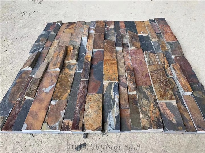 China Cheap Price Rusty Slate Ledger Stone Culture Stone