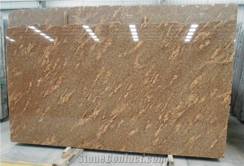 Giallo California Granite Gangsaw Slab