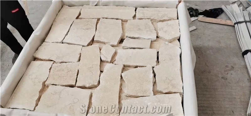 Imperial Beige Marble Flagstone