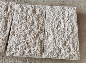 Imperial Beige Marble Split Tile-Sandblasted Finish