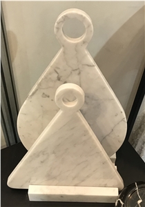 Marble Cheese Board With Handle /Breakfast Plate/Placemat