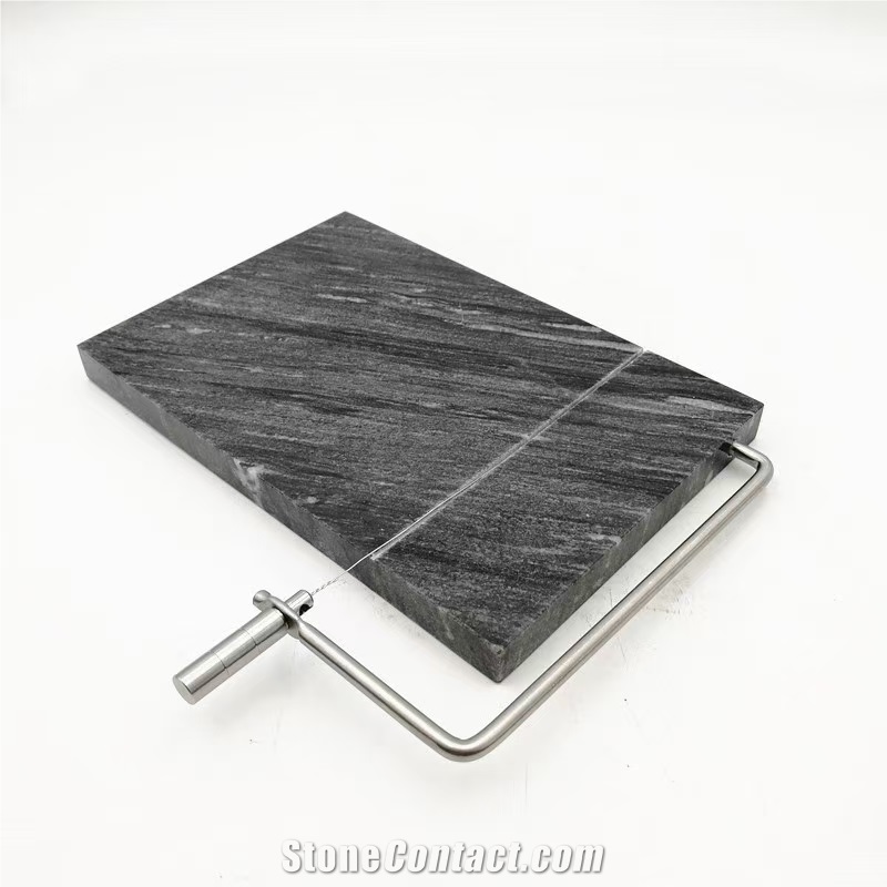 Marble Cheese Board With Handle /Breakfast Plate/Placemat