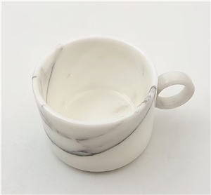White Marble Cup Stone Cup Stone Gift