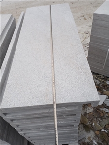 White Quartzite White Stone Drop Face Bullnose Swimming Pool
