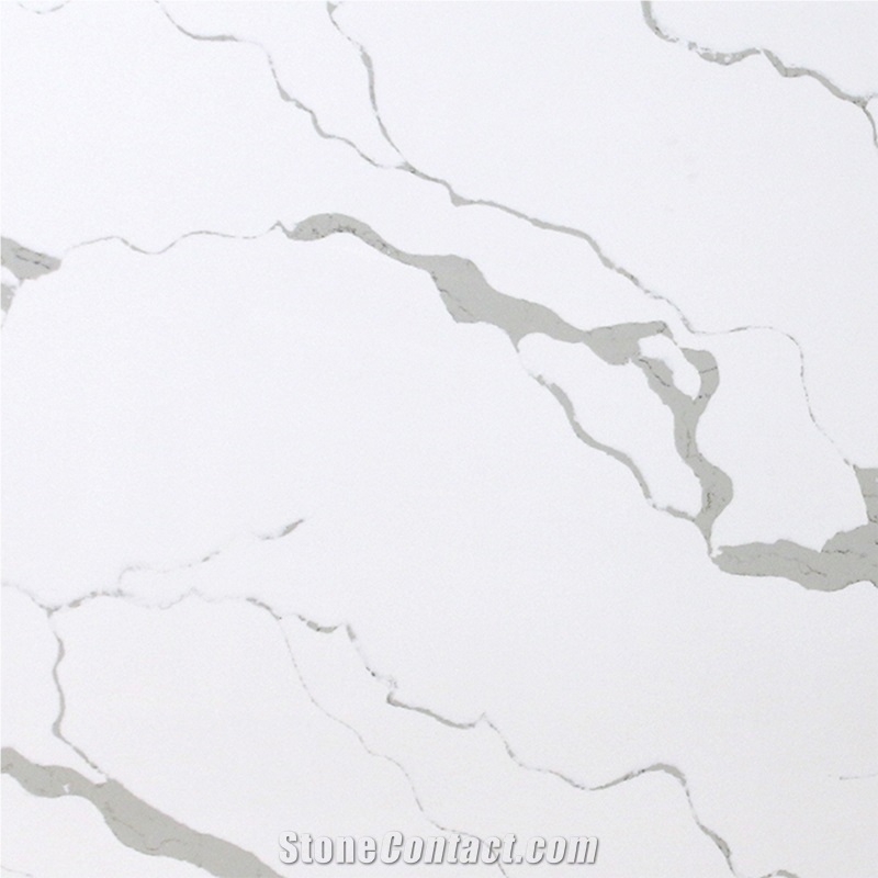 Cheap Carrara White Quartz Stone Slabs