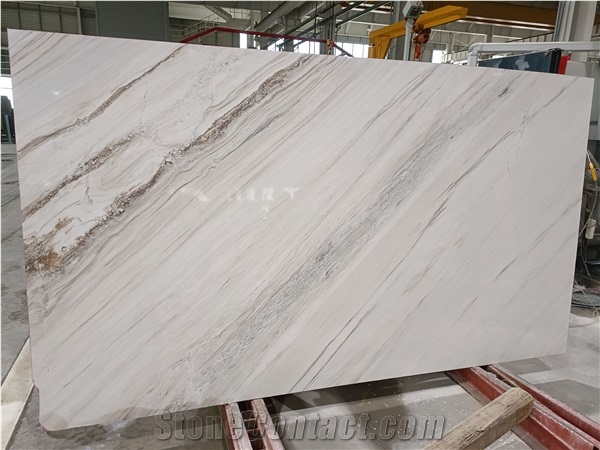 White Exotic Marble  Vein Matching Tiles & Slabs