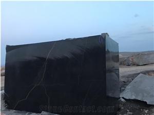 Black Spider Marble-Black Marble Blocks