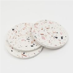 Terrazzo Artificial Around Coaster Kitchen Accessories