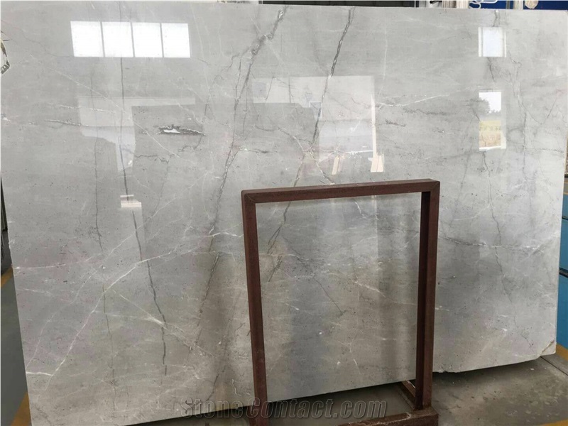 China Yabo Grey Marble Slab Hot Sale For Interior Design